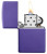 Purple Matte Zippo Lighter Purple Matte Zippo Lighter
