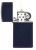 Slim Navy Blue Matte Zippo Lighter Slim Navy Blue Matte Zippo Lighter