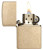 Armor Tumbled Brass Zippo Lighter