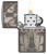 Skull Cross Tattoo Theme Design Zippo Lighter Skull Cross Tattoo Theme Design Zippo Lighter