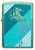 Teal Windy Design Zippo Lighter