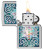 Lotus Flower Design Zippo Lighter
