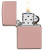 High Polish Rose Gold Zippo Lighter High Polish Rose Gold Zippo Lighter