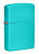 Regular Flat Turquoise Zippo Lighter