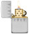SS Diamond Pattern Design Zippo Lighter