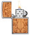 Woodchuck Cherry Tiger Head Zippo Lighter