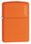 Classic Orange Matte Zippo Logo Lighter Classic Orange Matte Zippo Logo Lighter