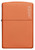 Classic Orange Matte Zippo Logo Lighter Classic Orange Matte Zippo Logo Lighter