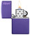 Classic Purple Matte Zippo Logo Lighter Classic Purple Matte Zippo Logo Lighter