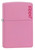 Classic Pink Matte Zippo Logo Lighter Classic Pink Matte Zippo Logo Lighter