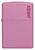 Classic Pink Matte Zippo Logo Lighter Classic Pink Matte Zippo Logo Lighter