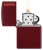 Classic Merlot Zippo Logo Lighter