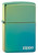 Classic High Polish Teal Zippo Logo Lighter Classic High Polish Teal Zippo Logo Lighter