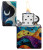 Abstract Space Fusion Design Zippo Lighter