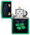 Lucky Cat Clover Design Zippo Lighter Lucky Cat Clover Design Zippo Lighter