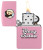 Blazy Susan Pink Matte Zippo Lighter
