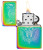 Mystic Wolf Design Multi Color Zippo Lighter Mystic Wolf Design Multi Color Zippo Lighter