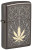 Cannabis Design Laser Two Tone Black Ice Zippo Lighter Cannabis Design Laser Two Tone Black Ice Zippo Lighter