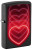 Hearts Design Black Lights Zippo Lighter Hearts Design Black Lights Zippo Lighter