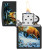 Linda Picken Fox Design Black Matte Zippo Lighter Linda Picken Fox Design Black Matte Zippo Lighter