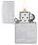 Bond BT 007 Gun Logo Satin Chrome Zippo Lighter Bond BT 007 Gun Logo Satin Chrome Zippo Lighter