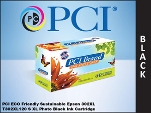 PCI Brand Epson T302XL120 T302XL Photo Black ink Cartridge