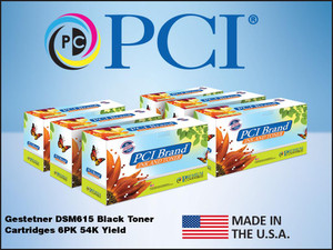 PCI Brand Gestetner 89896 Black Toner Cartridge