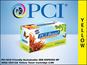 PCI Brand IBM 95P6559 Yellow Toner Cartridge