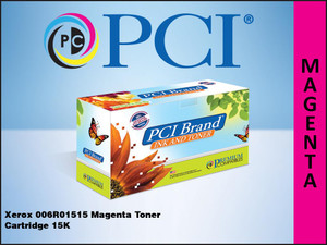PCI Brand Xerox 006R01515 Magenta Toner Cartridge 15K