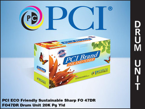 PCI Brand Sharp FO47D Black Drum Unit