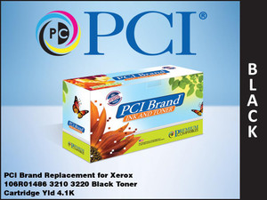 PCI Brand Xerox 106R01486 Black Toner Cartridge