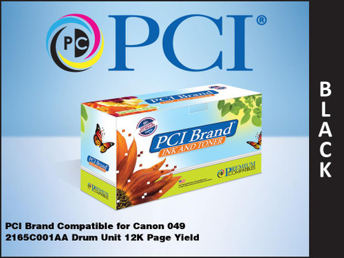 PCI Brand Canon 049 2165C001AA Drum Unit PCI Brand Canon 049 2165C001AA Drum Unit