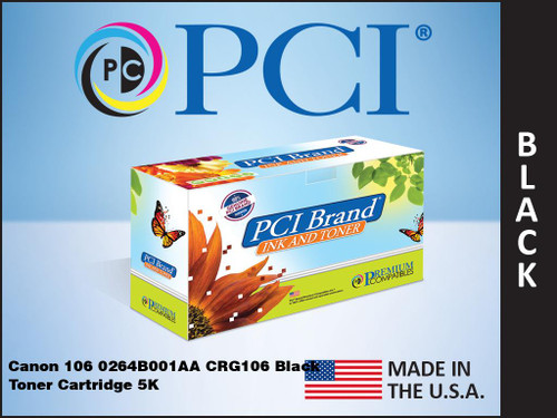 PCI Brand Canon 0264B001AA Black Toner Cartridge