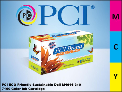 PCI Brand Dell 310 7160 Color Inkjet Cartridge