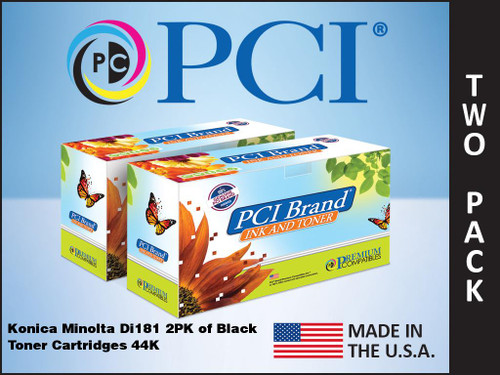 PCI Brand Konica Minolta 8936 602 Black Toner Cartridge PCI Brand Konica Minolta 8936 602 Black Toner Cartridge
