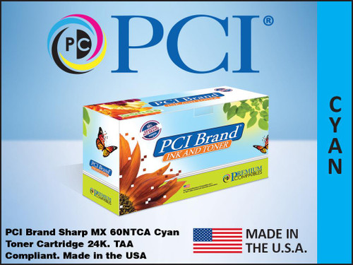 PCI Brand Sharp MX 60NTCA PCI Brand Sharp MX 60NTCA