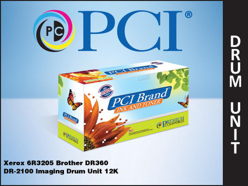 PCI Brand Xerox Brother 6R3205 Black Drum Unit PCI Brand Xerox Brother 6R3205 Black Drum Unit