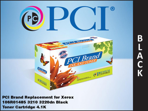 PCI Brand Xerox 106R01485 Black Toner Cartridge PCI Brand Xerox 106R01485 Black Toner Cartridge