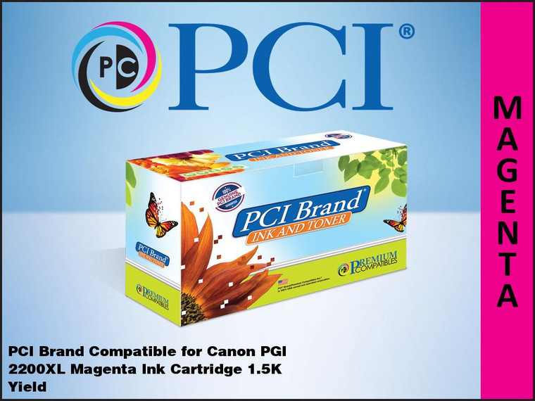 PCI Brand Canon I2200XL Magenta ink Cartridge