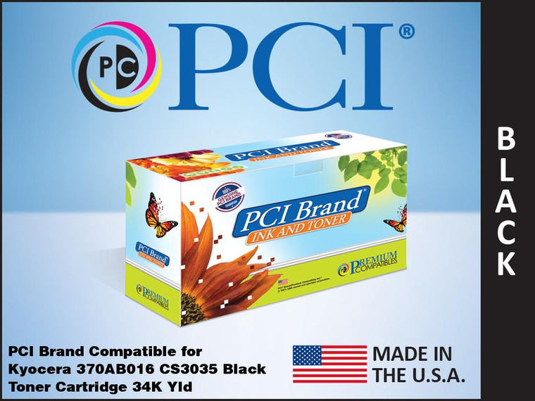 PCI Brand Copystar 370AB016 Black Toner Cartridge