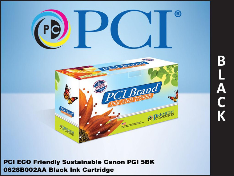 PCI Brand Canon PGI 5BK Black Inkjet Cartridge