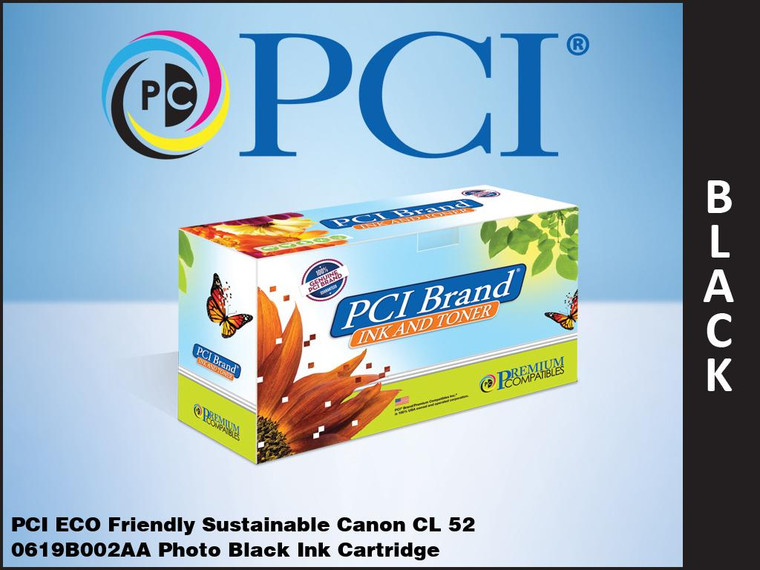 PCI Brand Canon 0619B002AA CL52 Photo Ink Cartridge