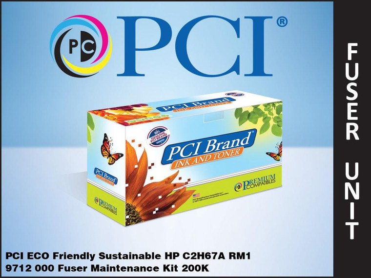 PCI Brand HP C2H67A RM1 9712 000CN Fuser Maintenance Kit 200K