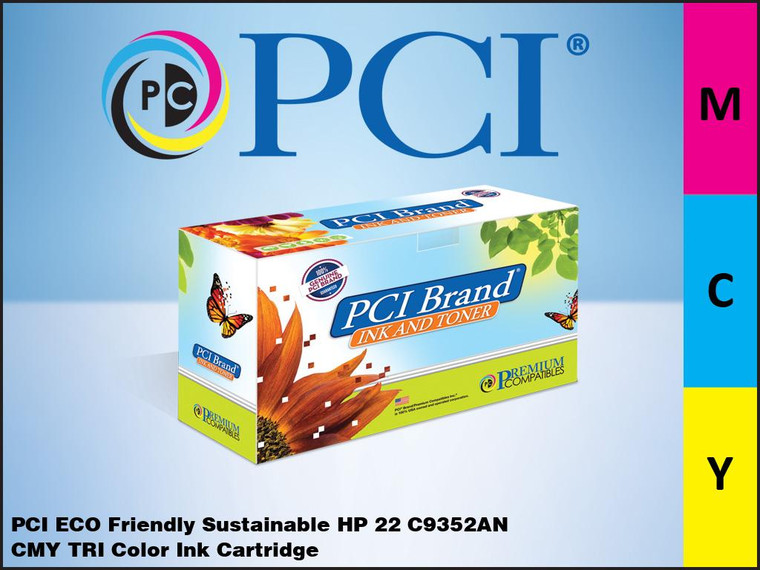 PCI Brand HP C9352AN TRI Color Inkjet Cartridge