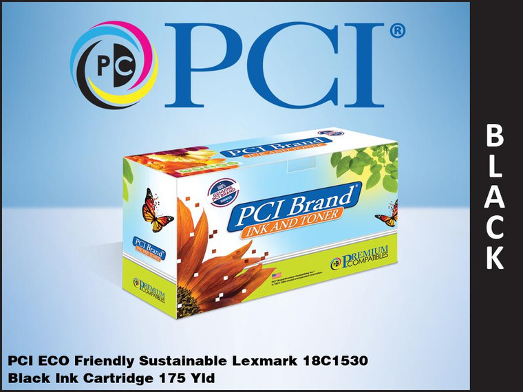 PCI Brand Lexmark 18C1530 Black Inkjet Cartridge
