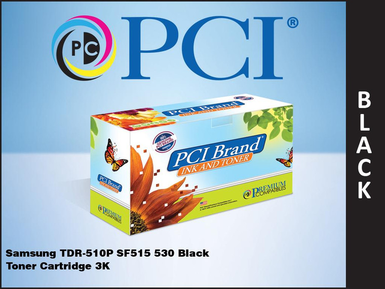 PCI Brand Samsung TDR510P Black Toner Cartridge