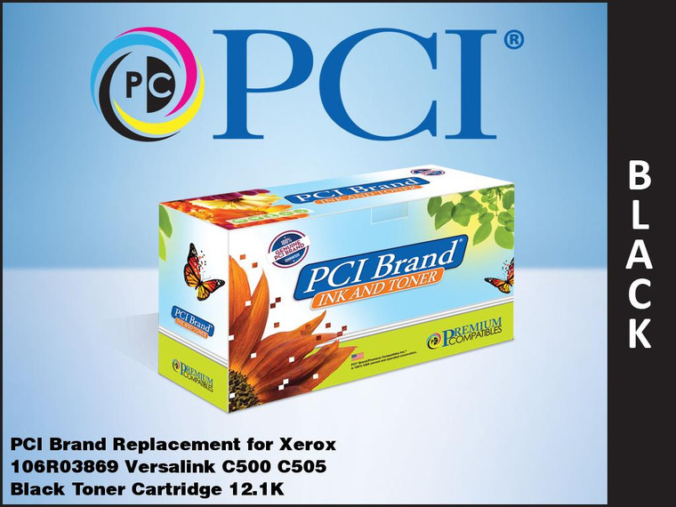 PCI Brand Xerox 106R03869 Extra High Yield Black Toner Cartridge