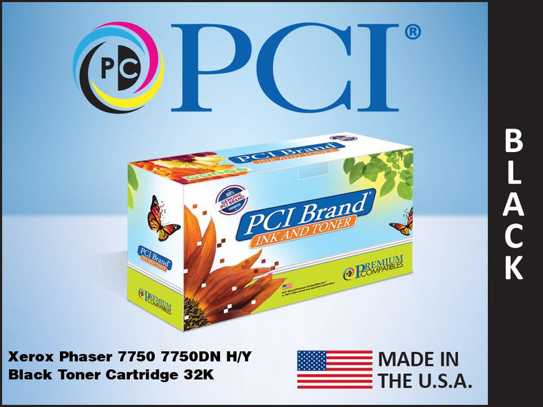 PCI Brand Xerox Phaser 106R00652 Black Toner Cartridge