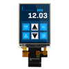 2.8 inch IPS Resistive TFT display front ON