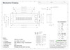 Especificação de Desenho Mecânico LCD NHD-0108CZ-FSW-GBW-33V3